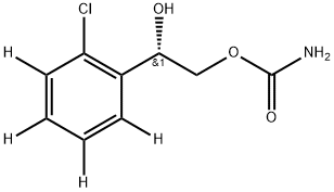 CARISBAMATE-D4 结构式