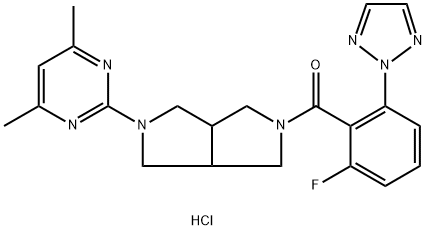 SELTOREXANT HYDROCHLORIDE 结构式