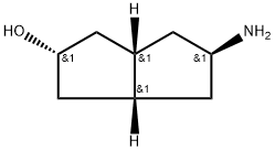 (2Α,3AΒ,5Β,6AΒ)-REL-5-氨基八氢戊二烯-2-醇 结构式