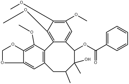 苯甲酰戈米辛P 结构式