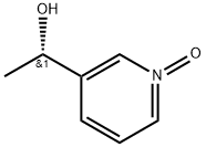 3-Pyridinemethanol,alpha-methyl-,1-oxide,(S)-(9CI) 结构式