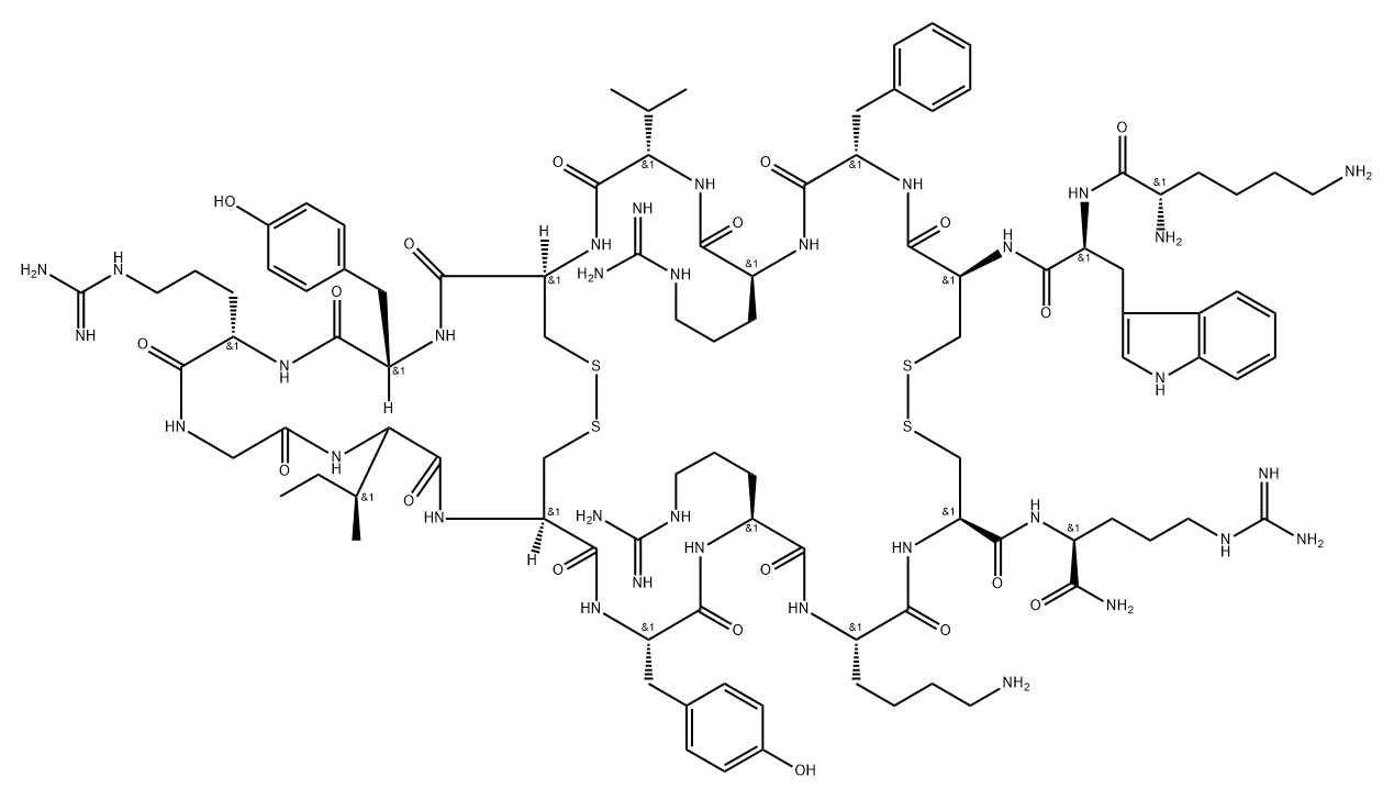 tachyplesin III 结构式
