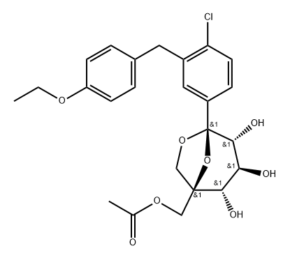 埃格列净杂质04 结构式