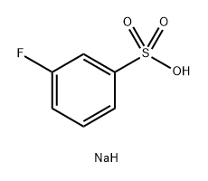 3-氟苯磺酸钠 结构式