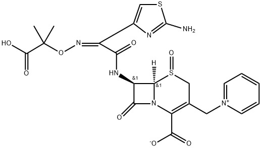 Ceftazidime Oxide Impurity 结构式