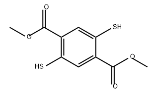 2,5-二巯基对苯二甲酸二甲酯 结构式