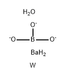 BARIUM BOROTUNGSTATE 结构式