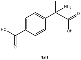 (RS)-Α-METHYL-4-CARBOXYPHENYLGLYCINE DISODIUM SALT 结构式