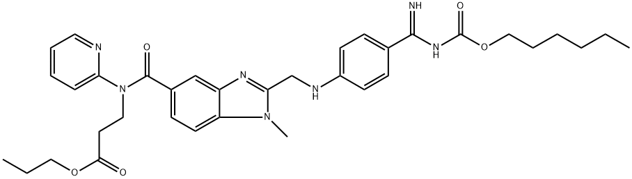 达比加群杂质10(DABRC-10) 结构式