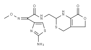头孢噻肟开环脱羧内酯 结构式