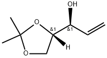 L-threo-Pent-1-enitol,1,2-dideoxy-4,5-O-(1-Methylethylidene)- 结构式