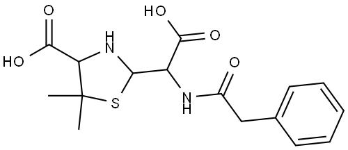 苄青霉素酸 结构式