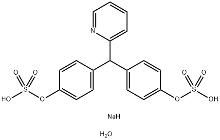 匹可硫酸钠一水合物 结构式