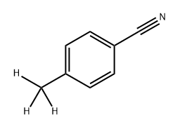 Benzonitrile, 4-(methyl-d3)- (9CI) 结构式