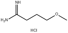 4-methoxybutanimidamide hydrochloride 结构式