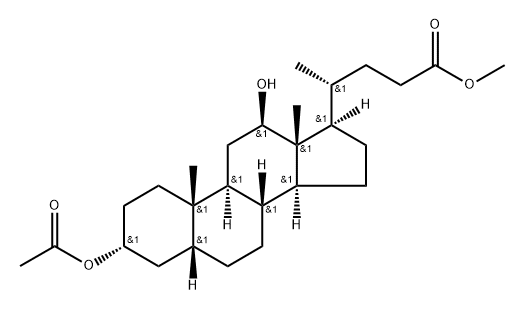 去氧胆酸杂质8 结构式