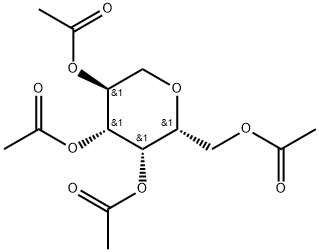 D-Galactitol, 1,5-anhydro-, 2,3,4,6-tetraacetate 结构式