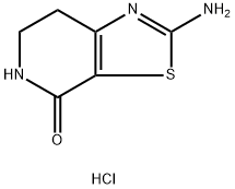 2-氨基-6,7-二氢噻唑并[5,4-C]吡啶-4(5H)-一盐酸盐 结构式