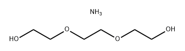 Ethanol, 2,2-1,2-ethanediylbis(oxy)bis-, reaction products with ammonia 结构式