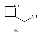 2-羟甲基氮杂环丁烷盐酸盐 结构式