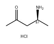 4-氨基戊烷-2-酮盐酸盐 结构式