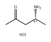 4-氨基戊烷-2-酮盐酸盐 结构式
