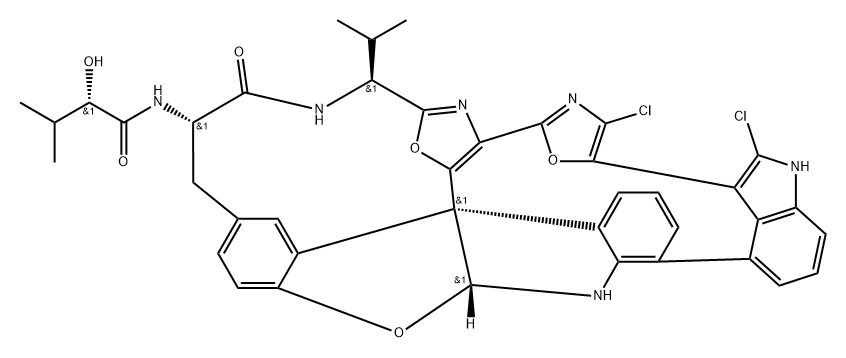 diazonamide A 结构式