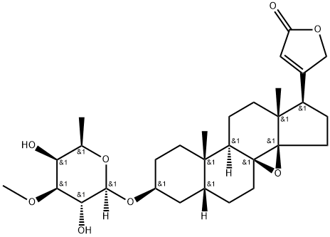 强心苷 B-1 结构式
