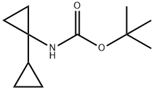 Bicyclopropyl-1-yl-carbamic acid tert-butyl ester 结构式