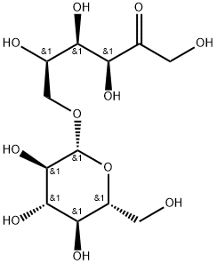 6-O-BETA-D-吡喃葡萄糖基-D-果糖 结构式