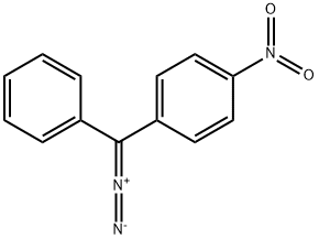 1-(重氮(苯基)甲基)-4-硝基苯 结构式