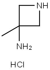 3-甲基氮杂环丁烷-3-胺盐酸盐 结构式