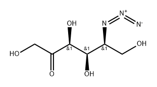 L-Sorbose, 5-azido-5-deoxy- 结构式