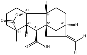 赤霉素杂质69 结构式