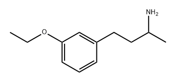 4-(3-ethoxyphenyl)butan-2-amine 结构式