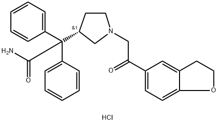 2-Oxodarifenacin 结构式
