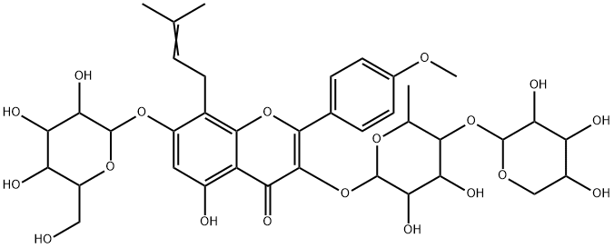 朝藿定B1 结构式