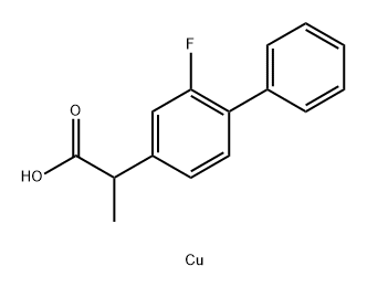 copper flurbiprofen complex 结构式