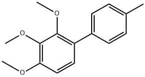 2,3,4-Trimethoxy-4'-methyl-1,1'-biphenyl 结构式