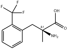 2-Trifluoromethyl-a-methyl-L-phenylalanine 结构式