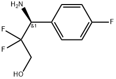 Benzenepropanol, γ-amino-β,β,4-trifluoro-, (γS)- 结构式