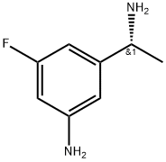 (R)-3-(1-氨基乙基)-5-氟苯胺 结构式