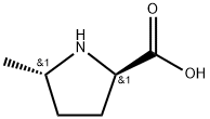 (2R,5S)-5-甲基吡咯烷-2-羧酸 结构式