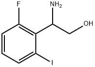 2-amino-2-(2-fluoro-6-iodophenyl)ethanol 结构式