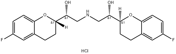 Nebivolol Related Compound 1 HCl (Mixture of (RR,SR) and (SS,RS) Isomer) 结构式