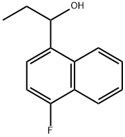 1-Naphthalenemethanol, α-ethyl-4-fluoro- 结构式