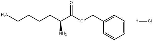 L-Lysine, phenylmethyl ester, hydrochloride (1:1) 结构式