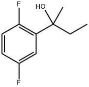 2-(2,5-difluorophenyl)butan-2-ol 结构式