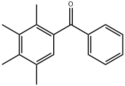 Phenyl(2,3,4,5-tetramethylphenyl)methanone 结构式