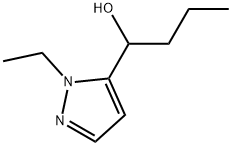 1-Ethyl-α-propyl-1H-pyrazole-5-methanol 结构式